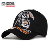 Casquette américaine Samcro   Article: Casquette Snapback Genre: Unisexe Type de motif: Lettre Style: Vintage Matière: Coton Réglage: par boucle Taille de la casquette : 53-62 cm de circonférence  ✔ Les frais de port sont offerts pour la France métropolitaine  ✔ Article expédié sous 24 heures, réception sous 2 à 3 jours