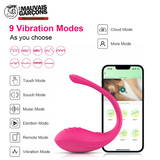 Godemiché vibrant Bluetooth sans fil, œuf d'amour, jouet sexuel pour couple, point G  Modes: 9 vibrations Distance de contrôle: contrôle longue distance (en mode interactif) Couleur: rose Matériau: Silicone  Imperméable: Oui Puissance: Chargement USB Nettoyer: Après utilisation, il doit être nettoyé, l'eau chaude et le savon peuvent être utilisés pour nettoyer.  ✔ Les frais de port sont offerts pour la France métropolitaine  ✔ Article expédié sous 24 heures, réception sous 2 à 3 jours pour la France